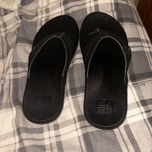 Black Reef Flip Flops.